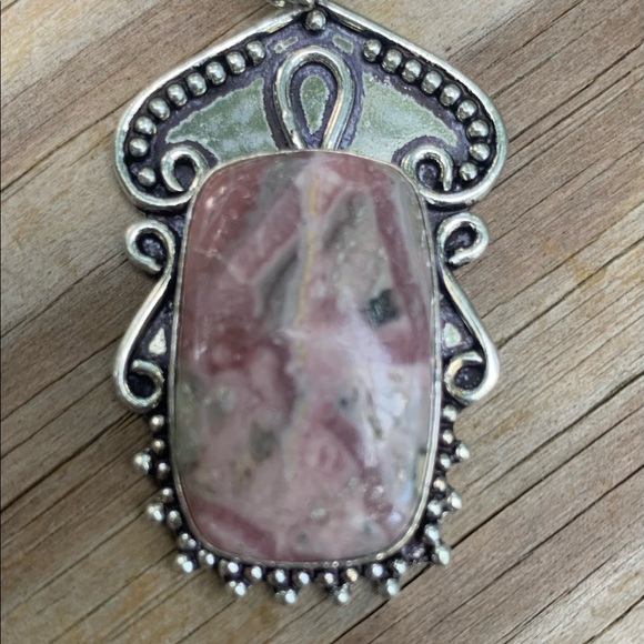 Rhodochrosite Pendant - Picture 3 of 5